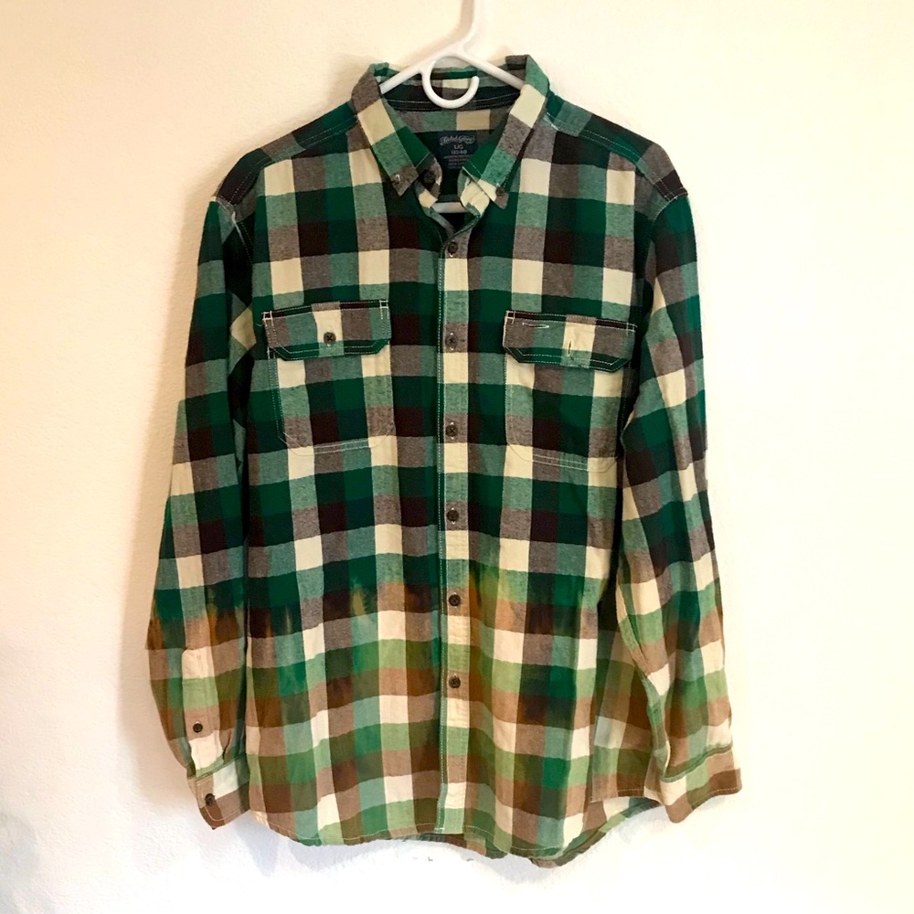 Upcycled Button Down Shirt